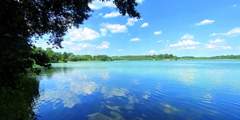 Jede Menge Wasserspaß gibt es an der Costa Kiesa, einem Baggersee